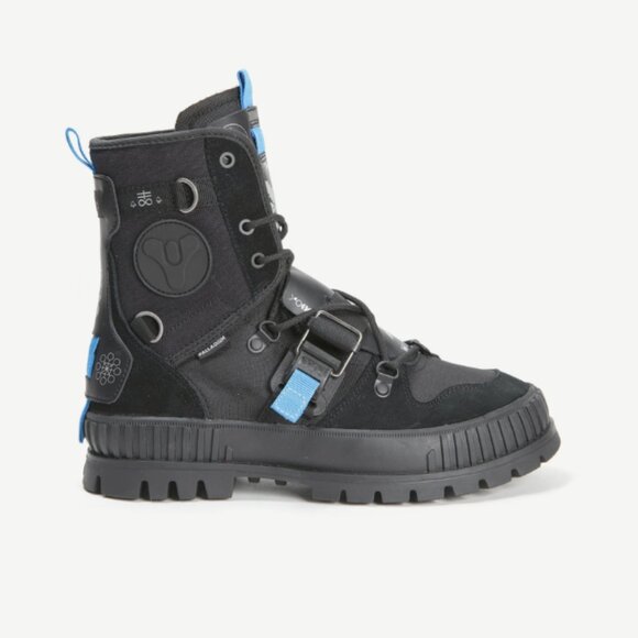 Palladium Shoes - Palladium Pallashock Destiny Sneaker Boots Black 78457-008 S4